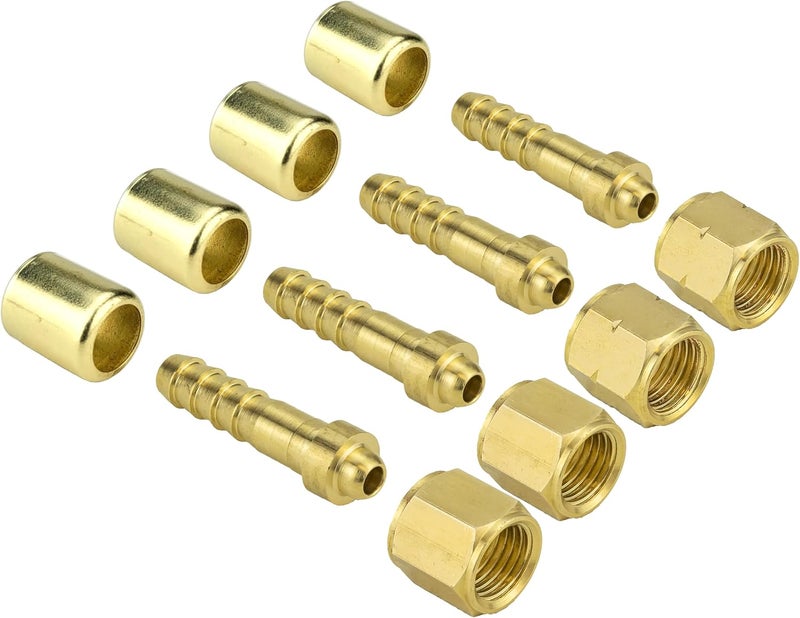 Sa ® - Repair Kit for Twin Oxy/Fuel 3/16" I.D.Welding Hoses with Size "A" 3/8"-24 Connectors - Oxygen and Acetylene/Propane - Image 1